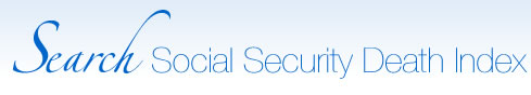 Social Security Death Index